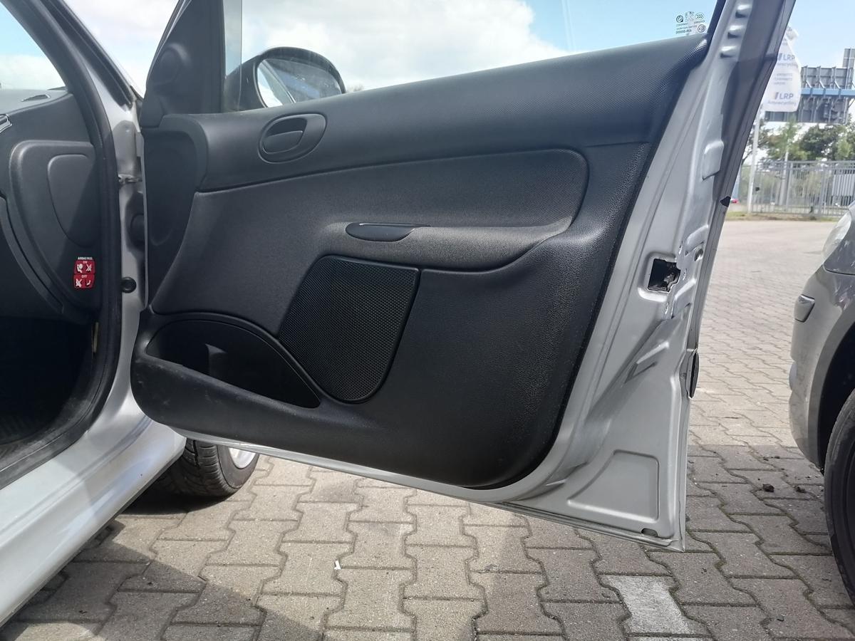 Peugeot206+ original T&uuml;r vorn rechts EZR Aluminiumgrau 5-T&uuml;rer Rohbau Bj.2011